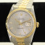 Rolex Datejust Ref 16233 Steel 18K Gold Silver Diamond Anniversary Dial